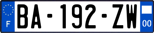 BA-192-ZW