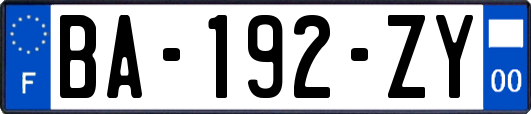 BA-192-ZY