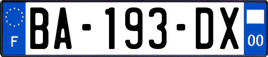 BA-193-DX