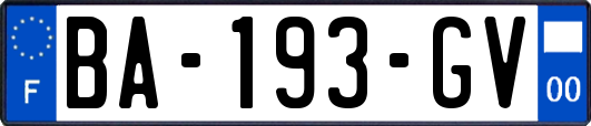 BA-193-GV