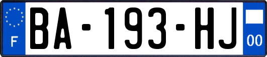 BA-193-HJ