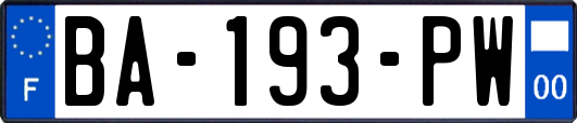 BA-193-PW