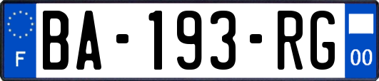 BA-193-RG