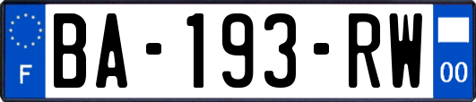 BA-193-RW