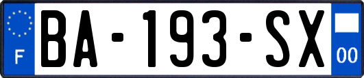 BA-193-SX
