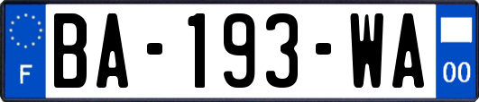 BA-193-WA