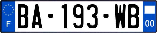 BA-193-WB