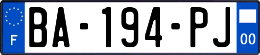 BA-194-PJ