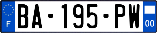 BA-195-PW