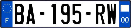 BA-195-RW