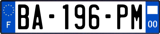 BA-196-PM