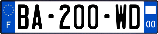 BA-200-WD