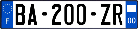 BA-200-ZR