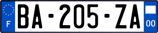 BA-205-ZA