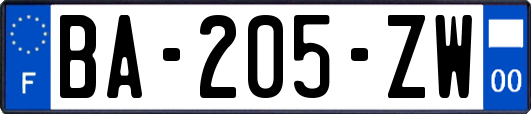 BA-205-ZW