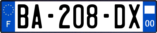 BA-208-DX