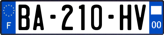 BA-210-HV