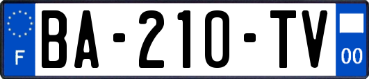 BA-210-TV
