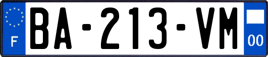 BA-213-VM