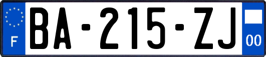 BA-215-ZJ