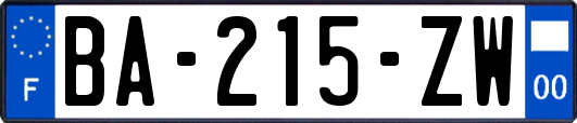 BA-215-ZW