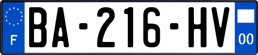 BA-216-HV