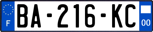 BA-216-KC