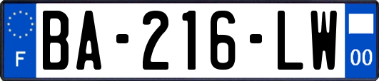 BA-216-LW