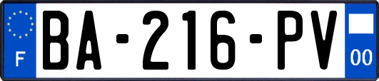 BA-216-PV