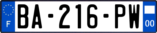 BA-216-PW