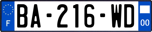 BA-216-WD