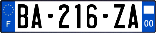 BA-216-ZA