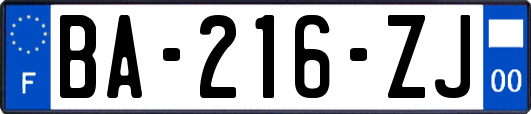 BA-216-ZJ