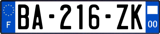 BA-216-ZK