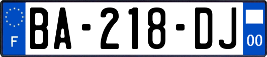 BA-218-DJ