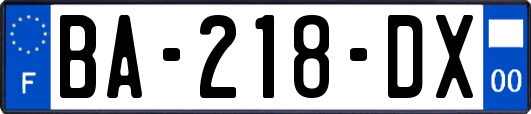 BA-218-DX