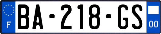 BA-218-GS