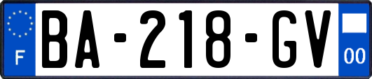 BA-218-GV