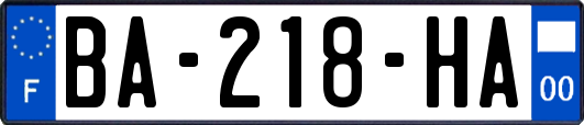 BA-218-HA