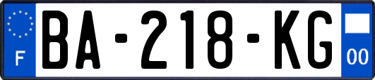 BA-218-KG