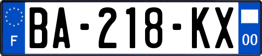 BA-218-KX