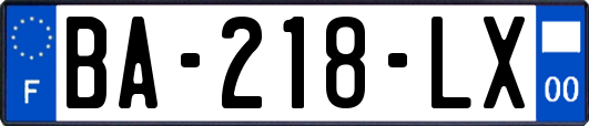 BA-218-LX