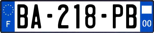 BA-218-PB