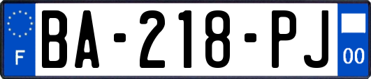 BA-218-PJ