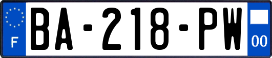 BA-218-PW