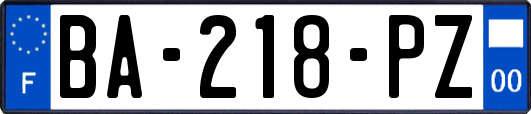 BA-218-PZ