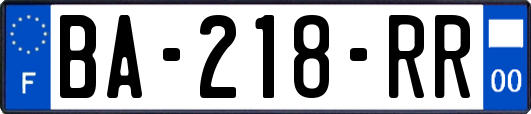 BA-218-RR