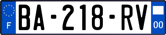 BA-218-RV