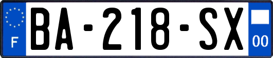 BA-218-SX