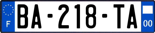 BA-218-TA